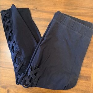 Torrid Leggings with Criss Cross Design